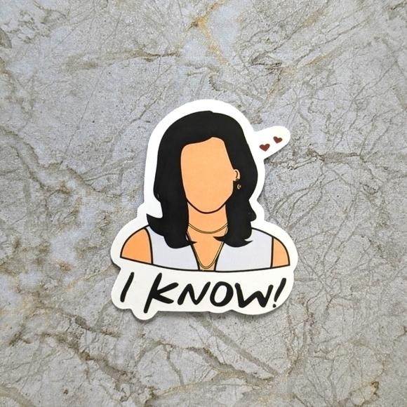 5 for $10 or 12 for $20 | Friends Stickers | PVC Waterproof - Picture 1 of 2